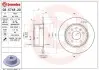 Тормозной диск BREMBO (08574820) изображение 1