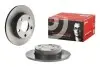 Диск гальмівний задн Лів/Прав AUDI 100 C3, 200 C3, A8 D2 1.8-2.8 08.83-04.00 BREMBO (08577511) зображення 2