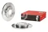 Диск гальмівний передн Лів/Прав CITROEN XSARA PEUGEOT 206, 206+, 306 1.1-1.9D 04.93 BREMBO (08735114) зображення 2