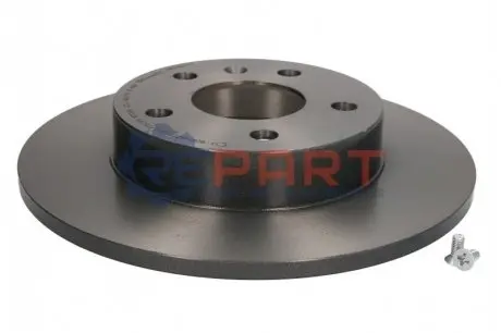 Фото Диск гальмівний (задній) Opel Astra G/H 98-/Meriva A/B 03-/Zafira A/B 99- (264x10) BREMBO (08762711) зображення 1