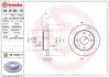Диск гальмівний передн Лів/Прав DAIHATSU CUORE V, CUORE VI, CUORE VII, TREVIS 0.7/1.0 11.98 BREMBO (08913810) зображення 1