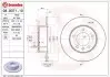 Диск гальмівний задн Лів/Прав NISSAN INTERSTAR OPEL MOVANO A RENAULT MASTER II 1.9D-3.0D 12.97 BREMBO (08937110) зображення 1