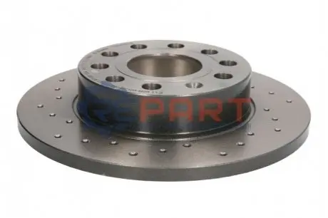 Фото Диск гальмівний (задній) Audi A3/Skoda Octavia/VW Caddy/Golf/Touran 03-15 (260х12) BREMBO (0894881X) зображення 1