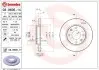 Диск гальмівний передн Лів/Прав CITROEN XSARA PEUGEOT 206, 206+, 306 1.1-1.9D 04.93 BREMBO (08960611) зображення 1