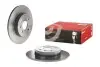 Диск гальмівний задн Лів/Прав OPEL ASTRA H, COMBO, COMBO TOUR, CORSA C, MERIVA A 1.3D-2.0 09.00 BREMBO (08982611) зображення 2