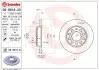 Диск гальмівний задн Лів/Прав AUDI A4 B6, A4 B7, A4 B8 SEAT EXEO, EXEO ST VW PASSAT B5.5 1.6-3.0D 10.00-12.15 BREMBO (08.9918.21) зображення 1