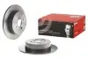 Диск гальмівний задн Лів/Прав TOYOTA COROLLA 1.4D/1.8/2.0D 11.01-10.07 BREMBO (08A33711) зображення 2