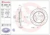 Диск тормозной (задний) Toyota Auris/ Corolla 06- (259x9) PRO BREMBO (08A5342X) изображение 1