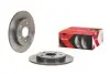 Диск тормозной (задний) Toyota Auris/ Corolla 06- (259x9) PRO BREMBO (08A5342X) изображение 2