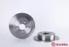 Фото Диск гальмівний задн Лів/Прав MITSUBISHI ENDEAVOR, GRANDIS 2.0D/2.4/3.8 01.03-12.11 BREMBO (08A75520) зображення 2