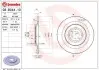 Диск гальмівний задн Лів/Прав DAIHATSU CHARADE VIII TOYOTA YARIS 1.0-1.8 01.05 BREMBO (08.B044.10) зображення 1
