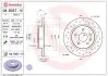 Диск гальмівний задн Лів/Прав CHEVROLET AVEO, CRUZE, TRAX OPEL ASTRA J, ASTRA J GTC, MOKKA / MOKKA X 1.3D-2.0D 05.09 BREMBO (08B3571X) зображення 1