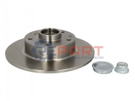 Диск гальмівний (задній) Renault Megane III/Scenic III 08- (260x8) (+ABS) BREMBO 08B36917 Купити в Україні