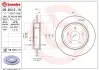 Диск тормозной задн Лев/Прав FORD MAVERICK FORD USA ESCAPE MAZDA TRIBUTE 2.0-3.0 03.00 BREMBO (08B41211) изображение 1