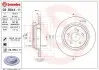 Диск гальмівний задн Лів/Прав MERCEDES SL (R230) 3.7 03.03-01.12 BREMBO (08B84411) зображення 1