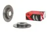 Диск тормозной (задний) Mazda 3 13-/CX-3 15- (265x9) PRO BREMBO (08C6531X) изображение 2