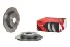 Диск тормозной (задний) Opel Astra K 15- (264x10) BREMBO (08D2251X) изображение 2
