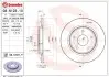 Диск гальмівний задн Лів/Прав CHRYSLER GRAND VOYAGER V, TOWN & COUNTRY, VOYAGER V DODGE GRAND, JOURNEY, NITRO FIAT FREEMONT VW ROUTAN 2.0D-4.0 09.06 BREMBO (08N12311) зображення 1