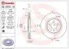 Диск гальмівний передн Лів/Прав SEAT TOLEDO I VW CORRADO, GOLF III, PASSAT B3/B4, VENTO 1.6-2.9 06.91-04.99 BREMBO (09557010) зображення 1
