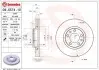 Диск гальмівний передн Лів/Прав CITROEN XM PEUGEOT 407, 508 I, 605, 607 TOYOTA PROACE CITY 1.2-Electric 05.89 BREMBO (09557410) зображення 1