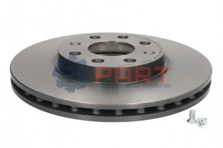 Фото Диск гальмівний (передній) Fiat Punto 08-/Opel Corsa D/E 06- (257x22) (вентильований) BREMBO (09584331) зображення 1