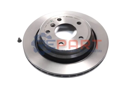 Диск гальмівний задн Лів/Прав BMW 5 (E39) 2.0-4.4 09.95-05.04 BREMBO 09684111 Купити в Україні