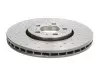Диск гальмівний (передній) Audi A3/Skoda Fabia/Octavia/VW Golf IV 96- (288x25) (з покриттям) (вент.) 0970102X