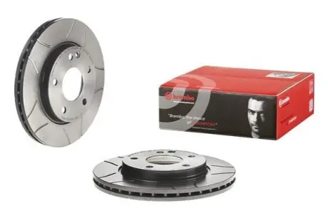 Диск гальмівний передн Лів/Прав MERCEDES A (W168) 1.4-1.9 07.97-08.04 BREMBO 09735976