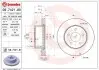 Диск гальмівний передн Лів/Прав JEEP CHEROKEE, COMANCHE, GRAND CHEROKEE I, WRANGLER I, WRANGLER II 2.1D-5.9 10.84-04.07 BREMBO (09742181) зображення 1