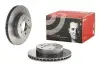 Диск гальмівний передн Лів/Прав DODGE DAKOTA 2.5/3.9/4.7 10.95-09.03 BREMBO (09765011) зображення 2