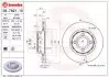 Диск гальмівний передн Лів/Прав AUDI 80 B4, CABRIOLET B3, COUPE B3 1.6-2.8 10.88-08.00 BREMBO (09782110) зображення 1