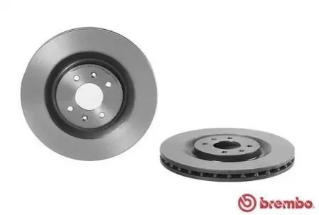 Диск гальмівний передн Лів/Прав DS DS 3 CITROEN DS3 PEUGEOT 208 I 1.2-1.6D 11.09-12.19 BREMBO 09840351