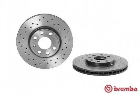 Гальмівний диск BREMBO 0986011X