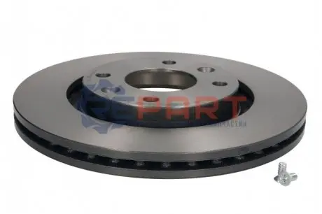 Диск гальмівний (передній) Citroen Berlingo/Peugeot Partner 01- (266x22) BREMBO 09869511 Купити в Україні