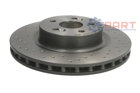 Диск гальмівний передн Лів/Прав RENAULT CLIO III, MEGANE II 1.6/2.0/2.0D 11.02-12.14 BREMBO 09890421