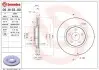 Диск гальмівний передн Лів/Прав CHRYSLER PT CRUISER DODGE NEON II 1.6-2.4 08.99 BREMBO (09913381) зображення 1