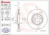 Диск тормозной задн Лев/Прав CITROEN C6 2.2D-3.0D 09.05-12.12 BREMBO (09926411) изображение 1