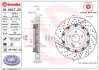 Диск тормозной CLK C209 /2-elementowa,nawiercana,piywaj№ca/ BREMBO 09954733 (фото 1)