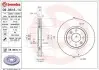 Диск гальмівний передн Лів/Прав CITROEN XANTIA PEUGEOT 406 1.9D-3.0 06.95-12.04 BREMBO (09961611) зображення 1