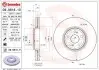 Диск гальмівний передн Лів/Прав RENAULT ESPACE IV, VEL SATIS 1.9D-3.5 06.02-12.15 BREMBO (09981811) зображення 1