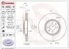 Диск гальмівний передн Лів/Прав RENAULT GRAND SCENIC II, SCENIC II 1.5D-2.0 06.03-12.09 BREMBO (09989511) зображення 1