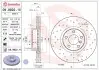 Диск тормозной (передний) BMW X5 (E70/F15/F85)/X6 (E71/E72/F16/F86) 07- (348x30) PRO+ BREMBO (0999221X) изображение 1