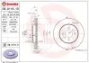 Фото Диск гальмівний передн Лів/Прав MITSUBISHI COLT IV, LANCER IV, LANCER V, LANCER VI, LANCER VII 1.6/1.8 07.91-12.13 BREMBO (09.A116.11) зображення 1