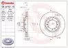 Диск гальмівний передн Лів/Прав MITSUBISHI L400 2.4/2.5D 05.95-06.05 BREMBO (09A14210) зображення 1