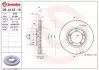 Диск гальмівний передн Лів/Прав HYUNDAI H-1, H-1 / STAREX 2.4/2.5D/2.6D 06.97-12.07 BREMBO (09A14510) зображення 1