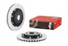 Двочастинний гальмівний диск задн Лів/Прав NISSAN GT-R 3.8 12.07 BREMBO (09A19013) зображення 2
