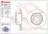Диск гальмівний передн Лів/Прав LAND ROVER DISCOVERY II 2.5D/4.0 11.98-06.04 BREMBO (09A22911) зображення 1