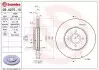Диск гальмівний передн Лів/Прав FORD FOCUS I, MONDEO III JAGUAR X-TYPE I 1.8-3.0 10.00-11.09 BREMBO (09A27510) зображення 1