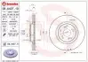 Фото Диск гальмівний (передній) Honda Civic/CR-V 2.0/2.2 CTDi 01- (300x25) (вентильований) BREMBO (09A40710) зображення 1