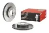 Диск гальмівний передн Лів/Прав HYUNDAI ACCENT III, I20 I KIA RIO II 1.1D-1.6D 03.05-12.15 BREMBO (09A44511) зображення 2